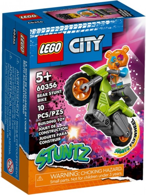 Lego Bear Stunt Bike 60356