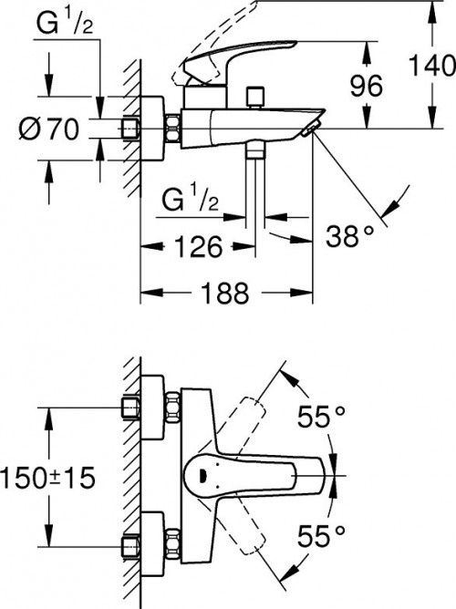 Grohe Eurosmart UA123238S0