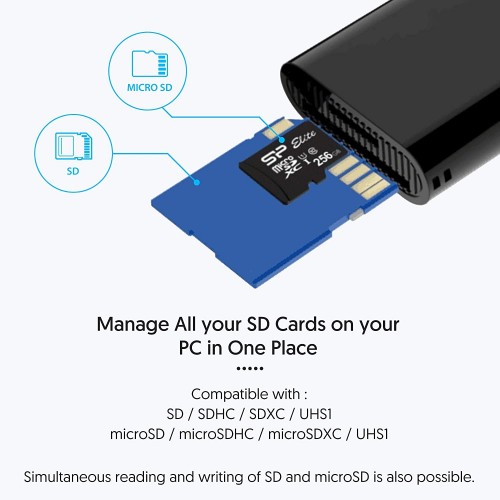 Silicon Power Combo Card Reader