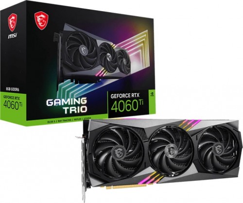 MSI GeForce RTX 4060 Ti GAMING TRIO 8G