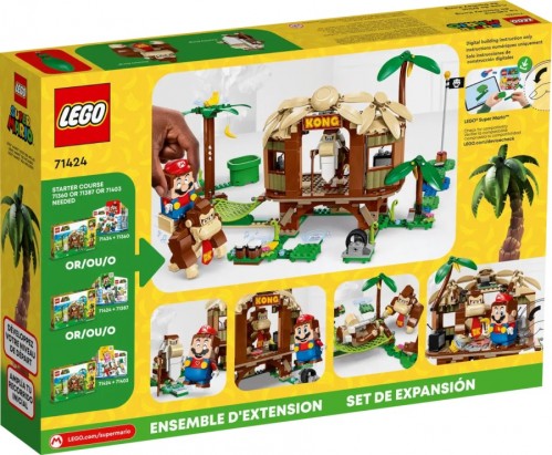 Lego Donkey Kongs Tree House Expansion Set 71424