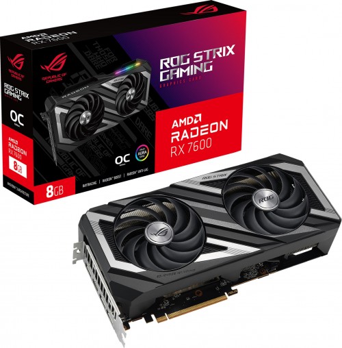 Asus Radeon RX 7600 ROG Strix OC