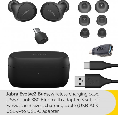 Jabra Evolve2 Buds USB-C UC