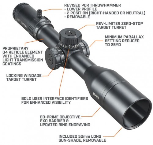 Bushnell Elite Tactical 3.5-21x50 DMR3 EQL