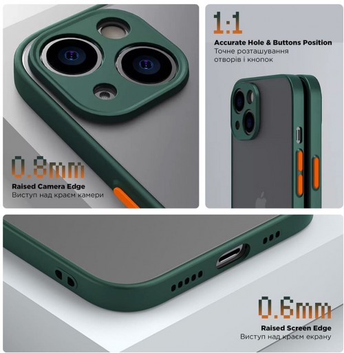 ArmorStandart Frosted Matte Ring for Galaxy M14