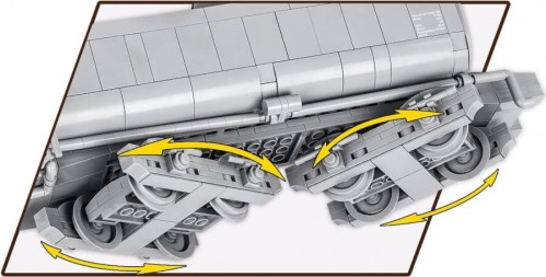 COBI Kriegslokomotive Baureihe 52 6281