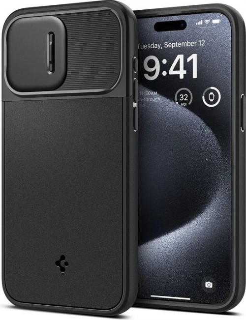 Spigen Optik Armor (MagFit) for iPhone 15 Pro