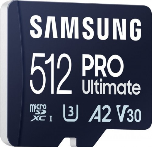 Samsung PRO Ultimate + Adapter microSDXC 512Gb