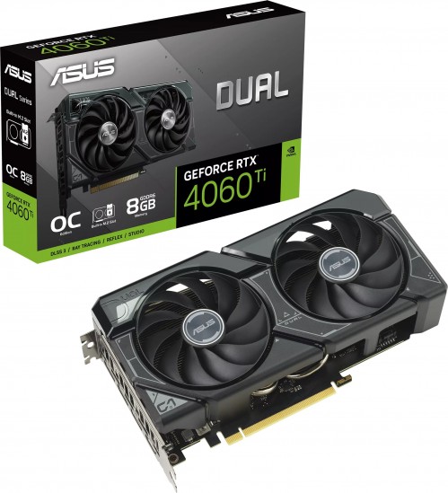 Asus GeForce RTX 4060 Ti Dual SSD OC 8GB