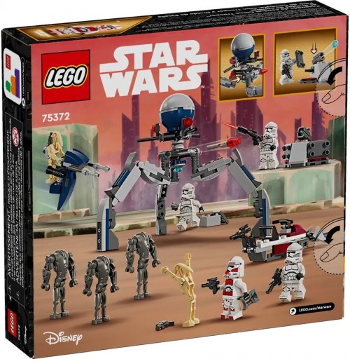 Lego Clone Trooper and Battle Droid Battle Pack 75372