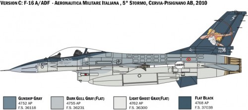 ITALERI F-16 A Fighting Falcon (1:48)