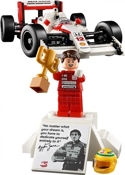 Lego McLaren MP4/4 and Ayrton Senna 10330