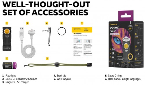 ArmyTek Prime C1 Pro Magnet USB Warm