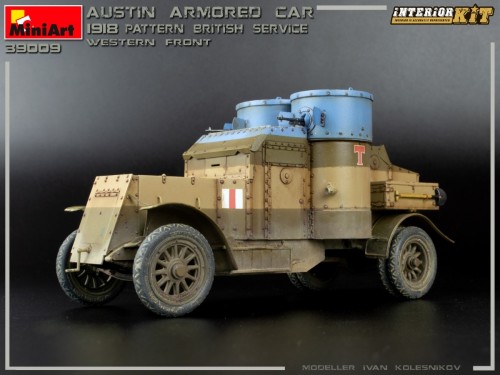 MiniArt Austin Armoured Car 1918 Pattern British Service Wes