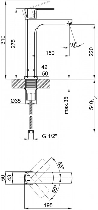 Q-tap Lipno QTLIPNO1023H101CB45465