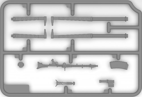 ICM Type G4 with MG 34 and German Staff Personnel (1:24)