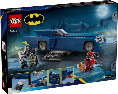 Lego Batman with the Batmobile vs Harley Quinn and Mr Freeze