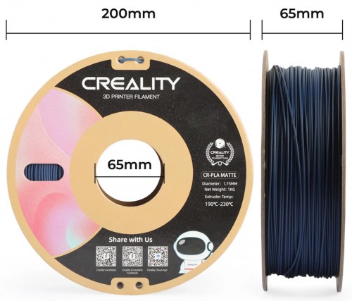 Creality CR-PLA Matte Navy Blue 1kg