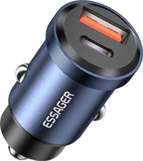 Essager USB A + Type-C Car Charger 30W