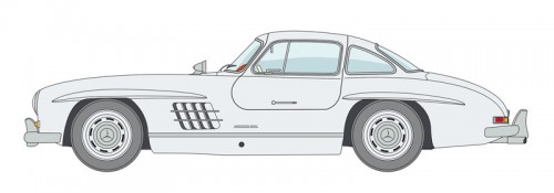 ITALERI Mercedes-Benz 300 Sl Gullwing (1:16)