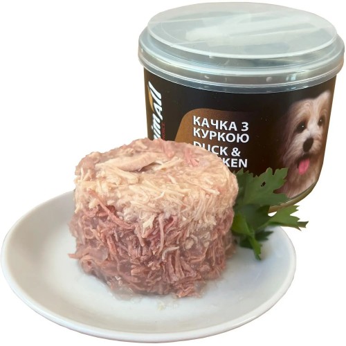 AnimAll Dog Canned Duck/Chicken in Jelly 195 g