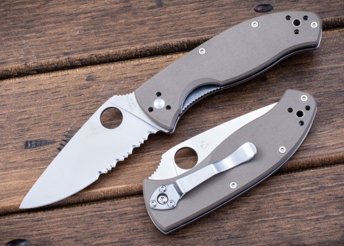 Spyderco Tenacious CPM M4 CombinationEdge