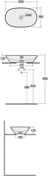 Rak Ceramics Variant 60 VARCT36000AWHA