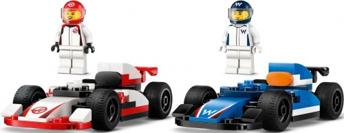 Lego F1 Williams Racing and Haas F1 Race Cars 60464