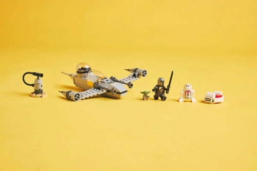 Lego Mando and Grogus N-1 Starfighter 75410