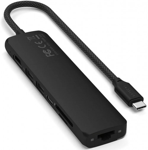 Satechi 7-in-1 USB-C Slim Multiport Adapter with Ethernet