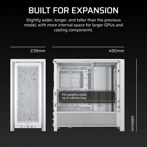 Corsair FRAME 4000D RS White