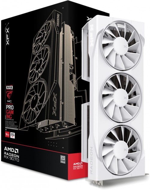 XFX Radeon RX 9070 Swift OC White