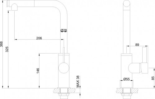 Invena Preto BZ-48-W04-L