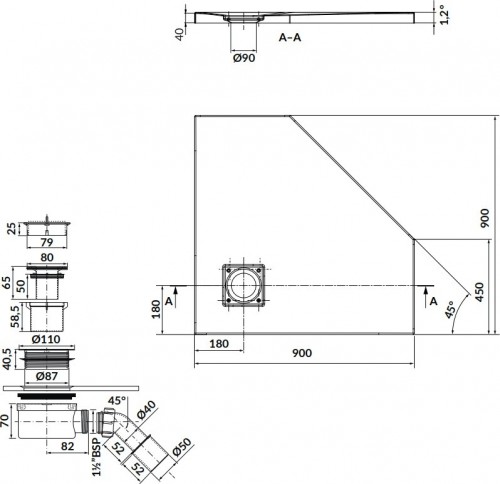 Cersanit Tako Slim S601-129