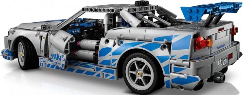 Lego 2 Fast 2 Furious Nissan Skyline GT-R (R34) Car 42210