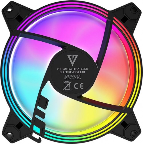 MODECOM Volcano Apex 120 ARGB Reverse Black