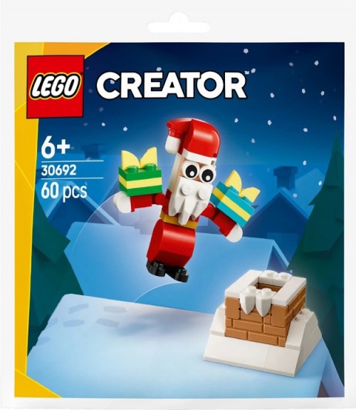 Lego Chimney Fun with Santa 30692