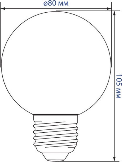 Feron LB-381 G80 1W RGB E27
