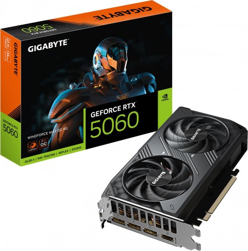 Gigabyte GeForce RTX 5060 WINDFORCE MAX OC 8G