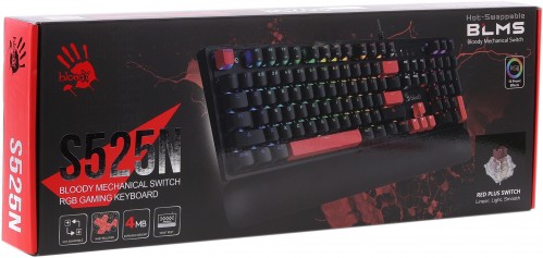 A4Tech Bloody S525N Red Plus Switch