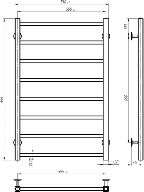 Deffi Forest P8 500x800 A.FR.80.50.8.C.A