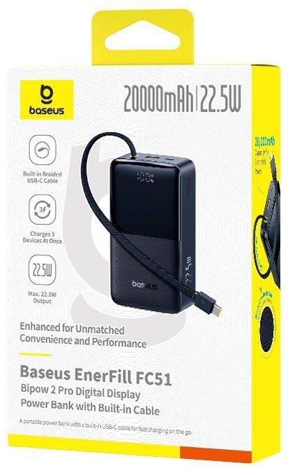 BASEUS Bipow2 Pro 20000 22.5W