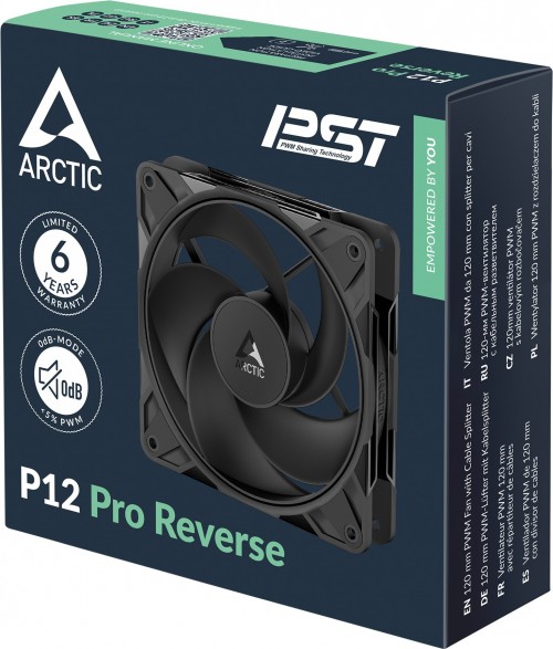 ARCTIC P12 Pro Reverse 3pcs.