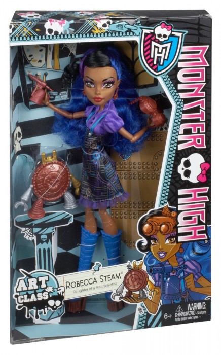 Monster High Art class Robecca Steam BDD79