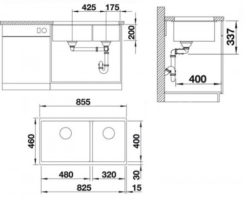 Blanco Subline 480/320-U