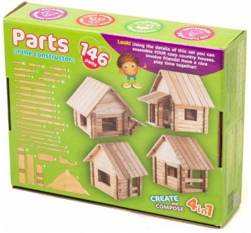 Конструктор Igroteco Country House (4 in 1)