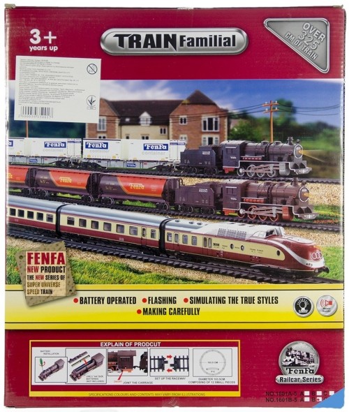 Автотрек / железная дорога Fenfa Railcar Series Train Famili