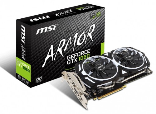 MSI GTX 1060 ARMOR 6G OCV1