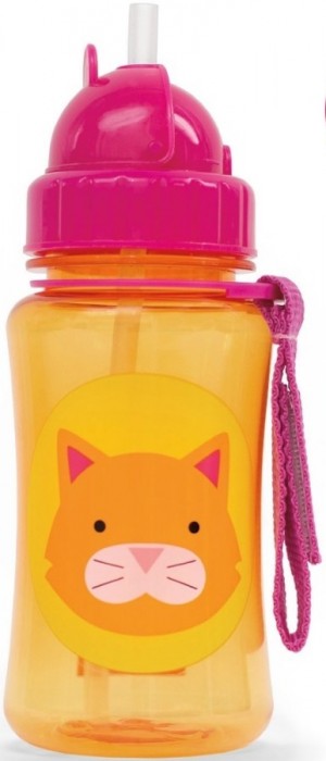 Skip Hop Zoo Straw Bottle