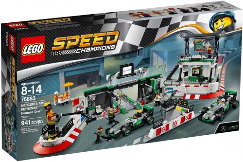 Lego Mercedes AMG Petronas Formula One Team 75883